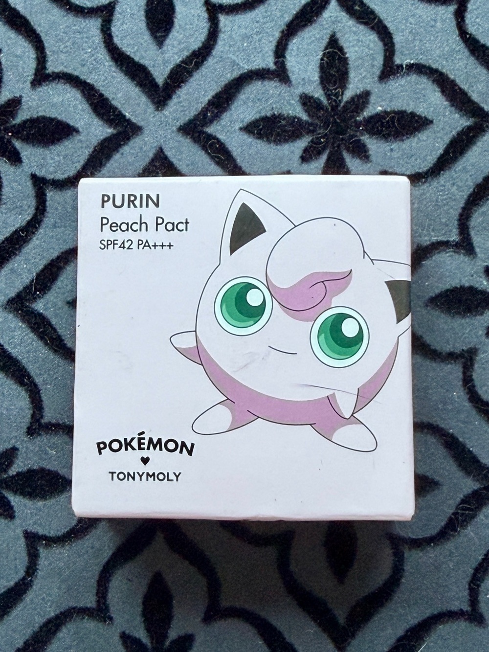 TONYMOLY Purin Peach Pact SPF42 PA+++ - Pink Compact Foundation